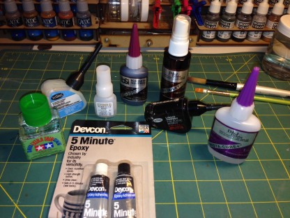 Sticky Situation – Glues for Miniatures & Modeling Projects - Holy Crap  It's Late!