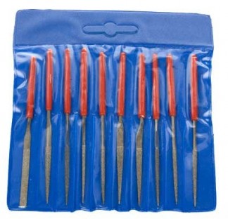 The SE 10 Piece Needle File Set 