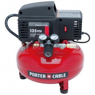 The Porter Cable Shop Air Compressor is good for a lot of tasks including being a great airbrush compressor