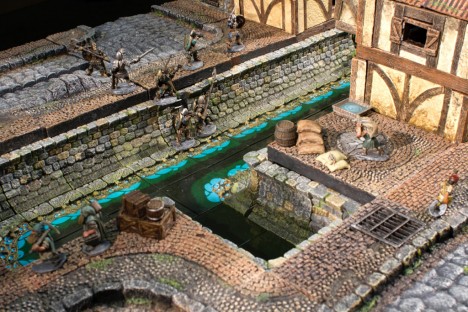 Dwarven Forge City Building System Sewers