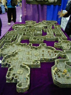 Dwarven Forge resin sets modular dungeon terrain
