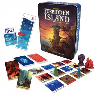 forbidden island. card game, board game, boardgames, game night, family game, tabeltop
