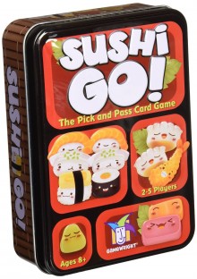 card game. board game, sushi go, tabletop, family game