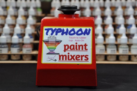 etsy, typhoon paint mixer, hobby paint mixer, airbrush paint, miniature painting, 