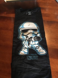 Captain Phasma t-shirt from the FUNKO Star Wars Smugglers Bounty Box