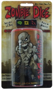 Zombie Dice - You're a zombie, eat brains, press your luck, don't get blasted! board games